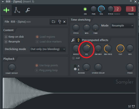 Where is the 808 in Fl Studio  