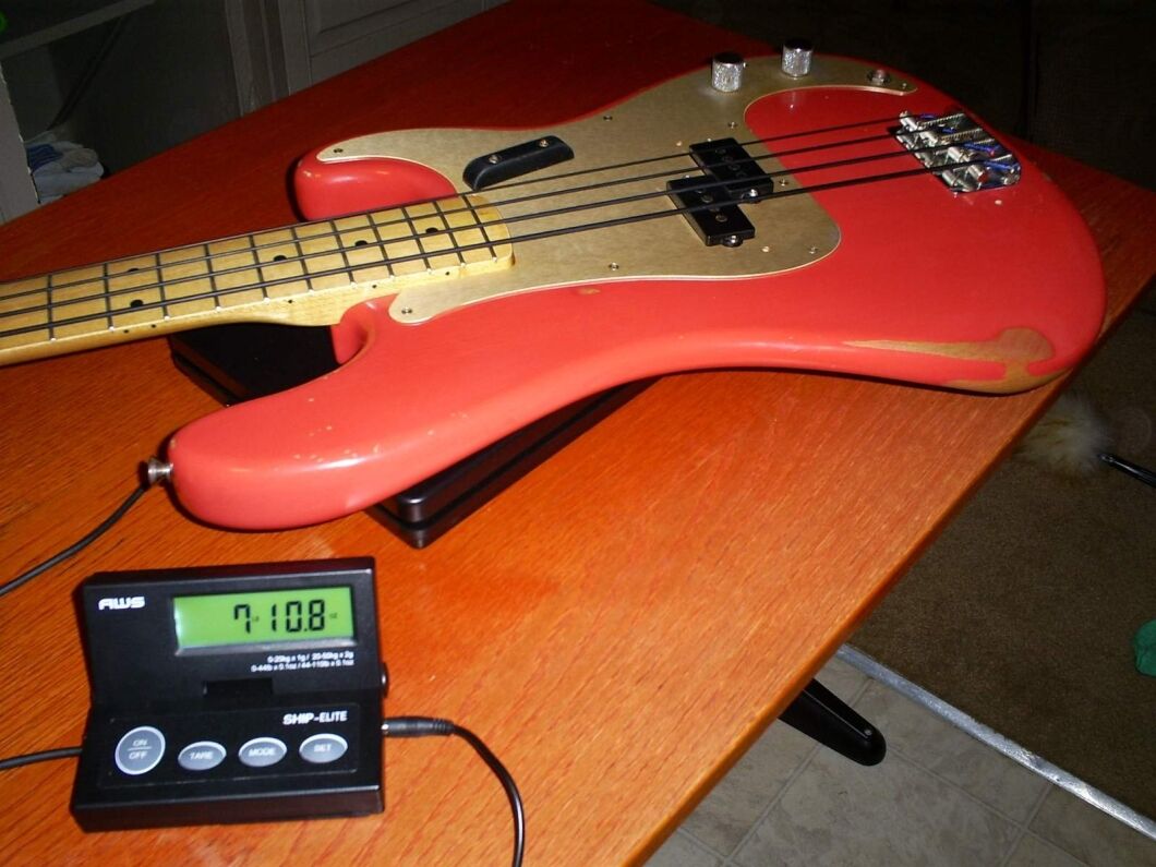 How Much Does a Bass Guitar Weigh  