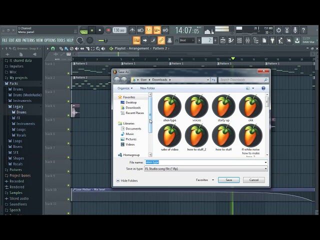 Where are Fl Studio Projects Saved