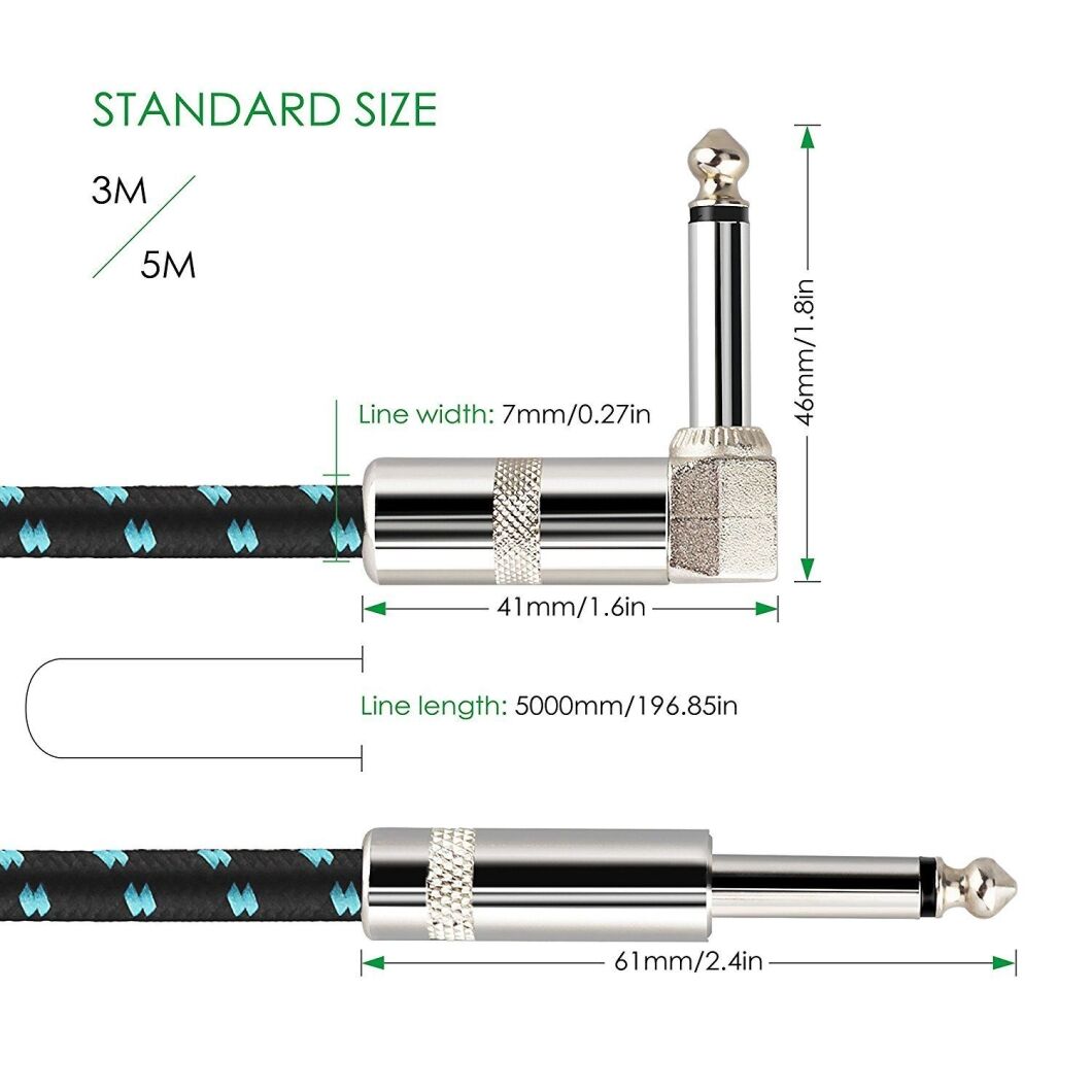 What Size is an Electric Guitar Jack