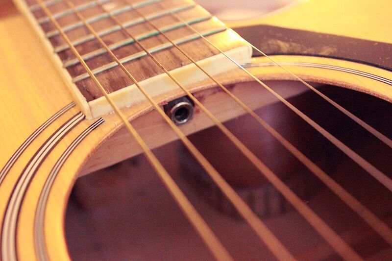 Where is the Serial Number on a Yamaha Acoustic Guitar