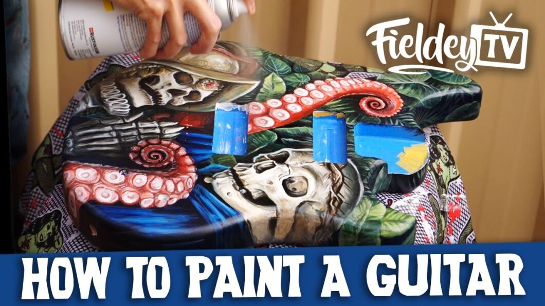 Can You Paint an Electric Guitar With Acrylic Paint