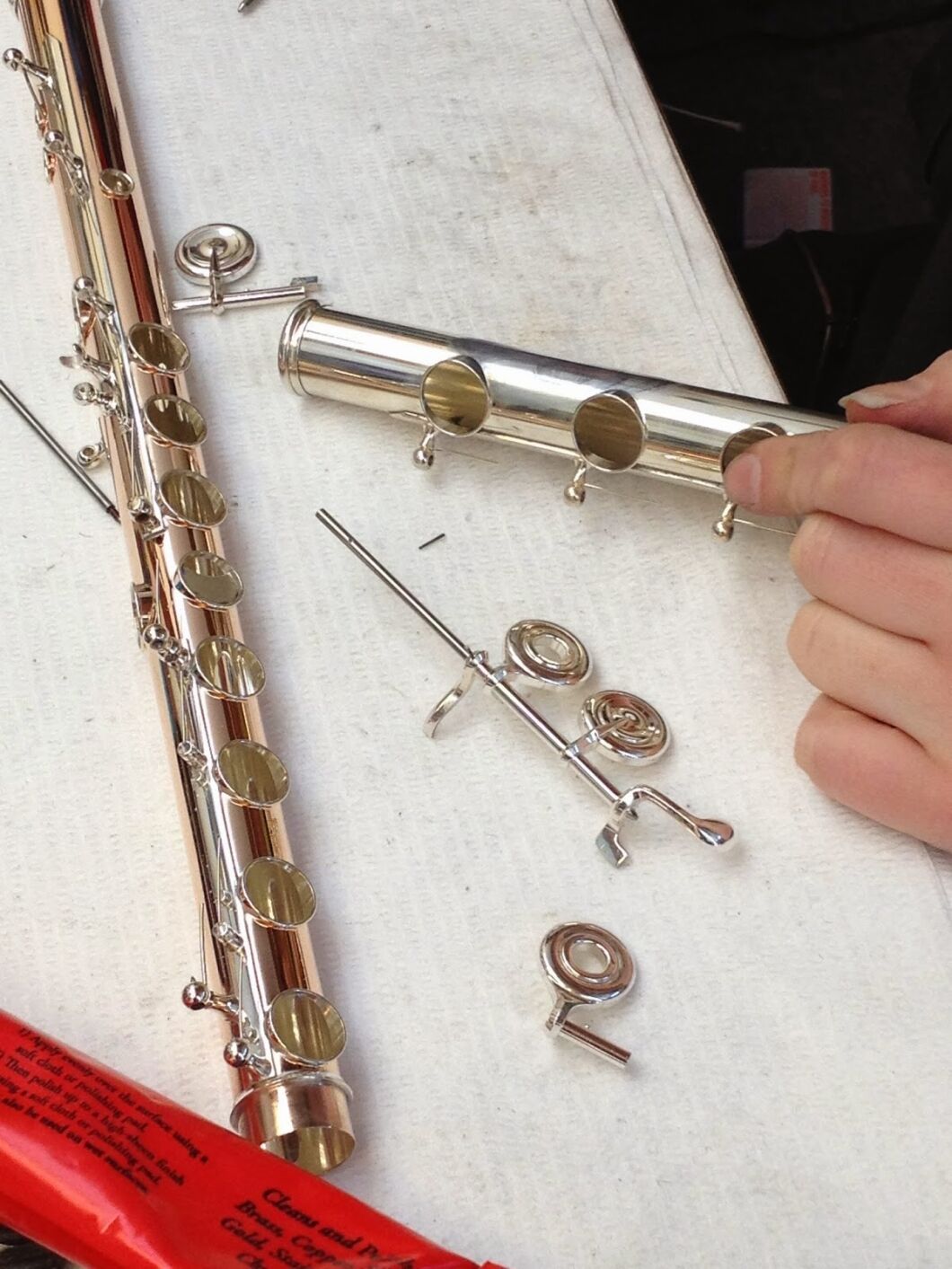 How to Polish a Flute  