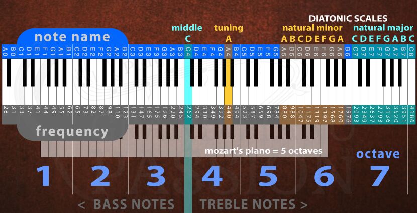 How are Piano Keys Arranged