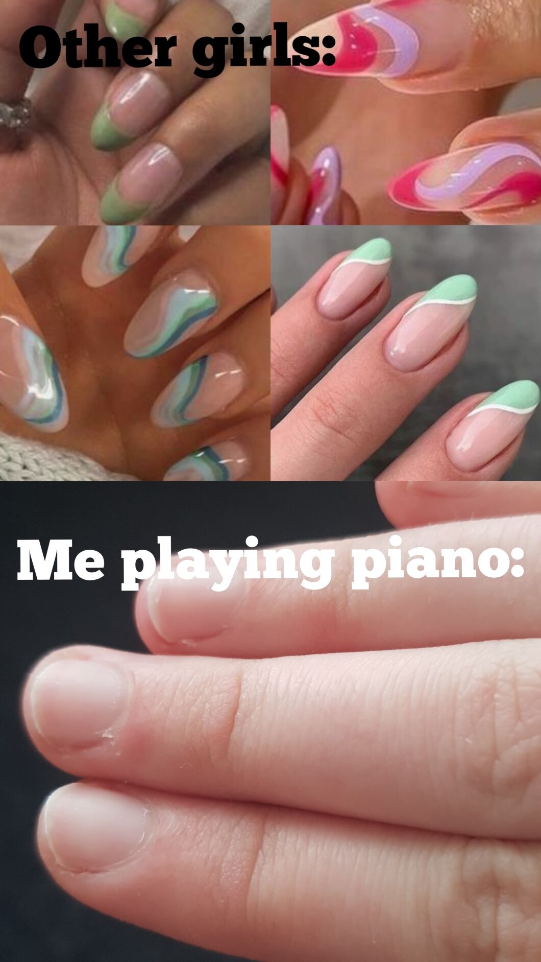 Can You Wear Nail Polish And Play Piano