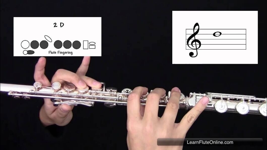 How to Play D on Flute