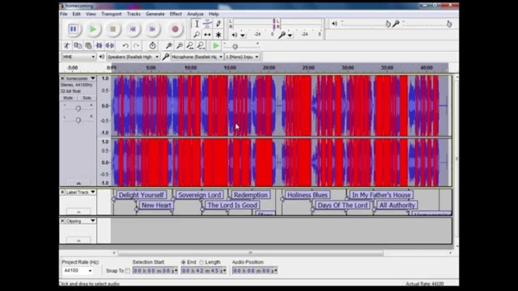 What is Click Removal in Audacity
