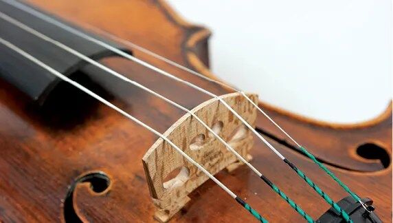 What are the Strings of a Violin Made of  