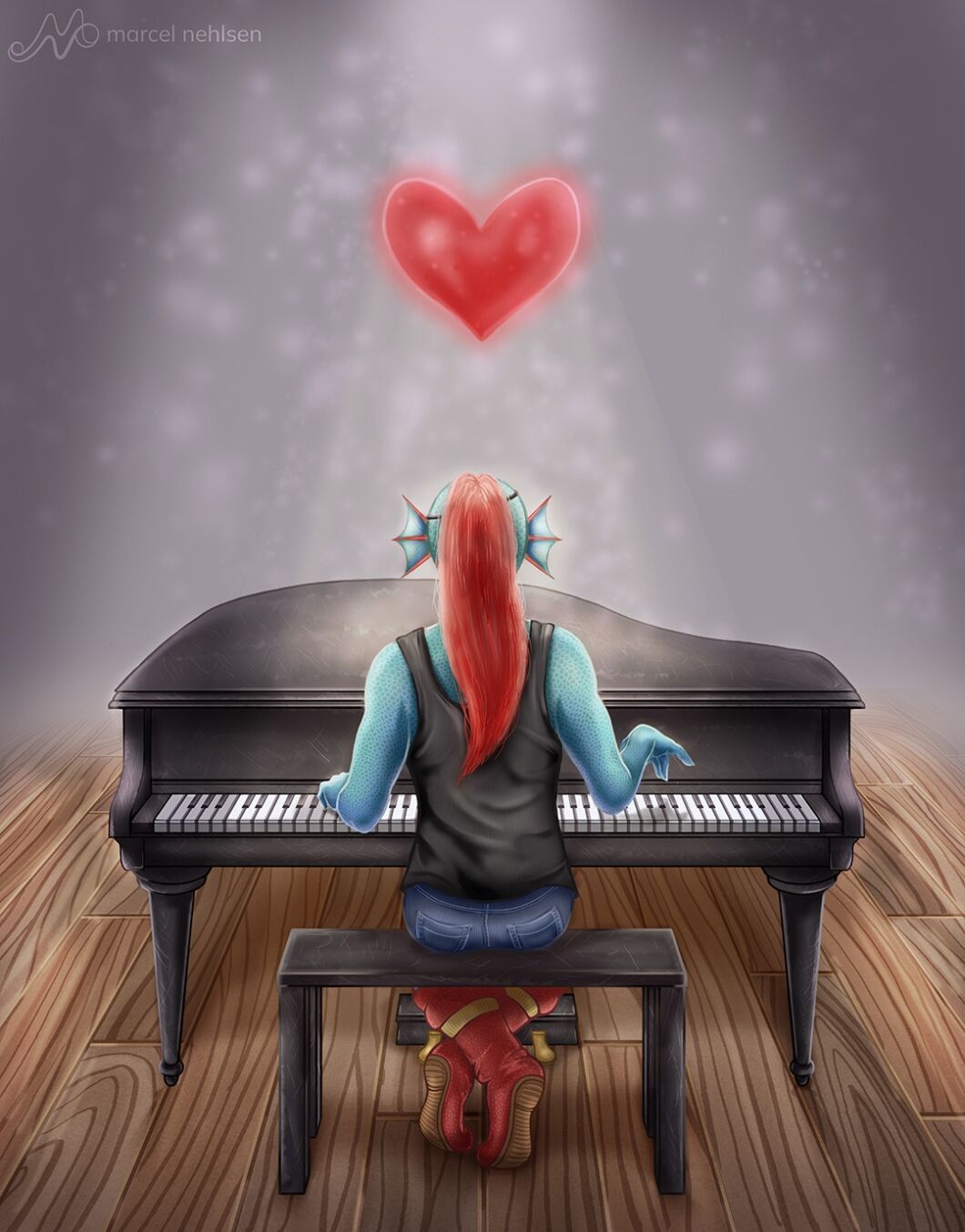 Does Undyne Play Piano