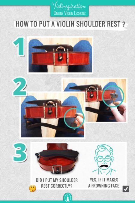 How to Install Violin Shoulder Rest