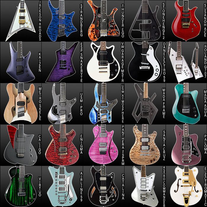 How Did Electric Guitars Get Their Shape