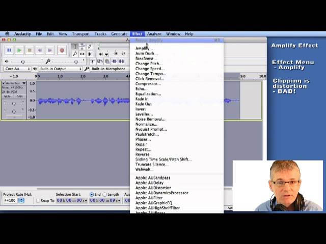 What Does Amplify Do in Audacity