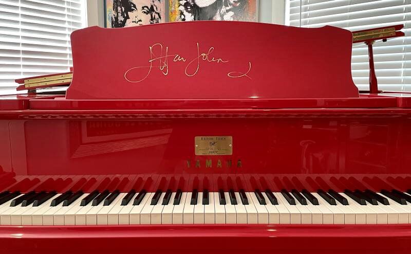Where is Elton John'S Red Piano