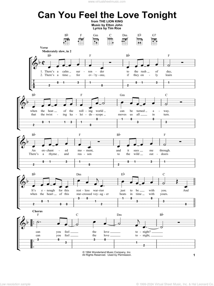 Do You Feel It Ukulele