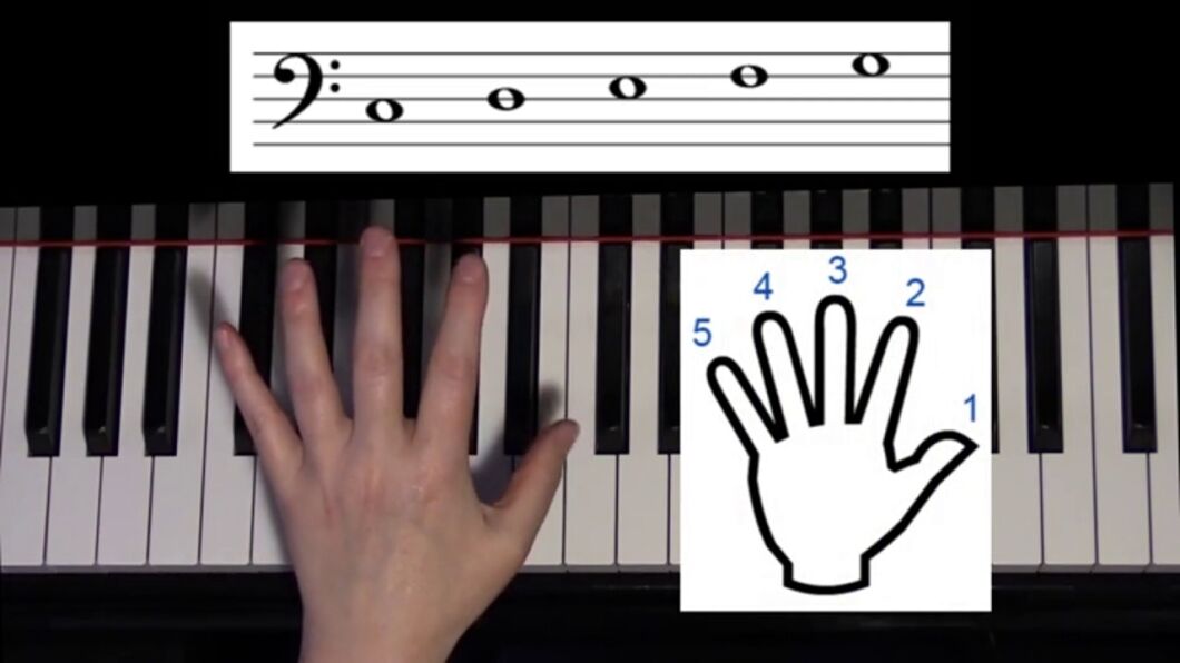 What are the Left Hand Notes on Piano