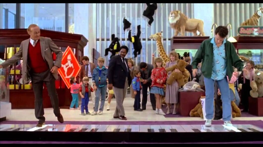 When is the Piano Scene in Big