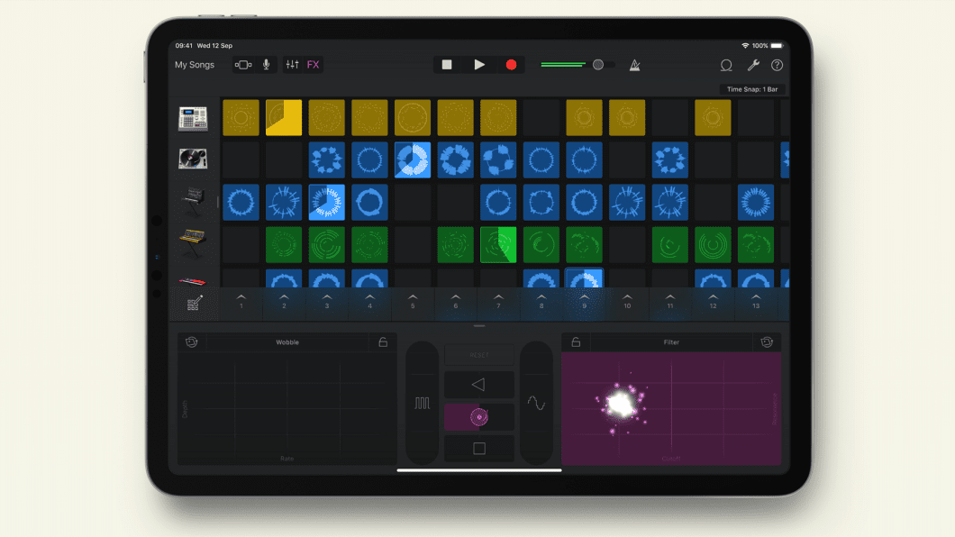 Is Garageband on Iphone
