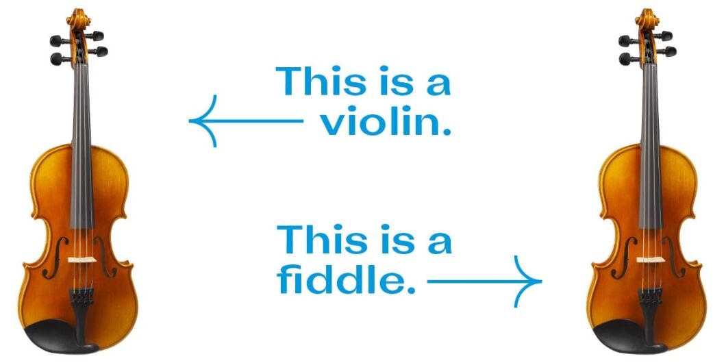 Is a Fiddle a Violin
