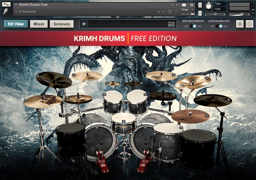 How to Route Krimh Drums to Garageband  