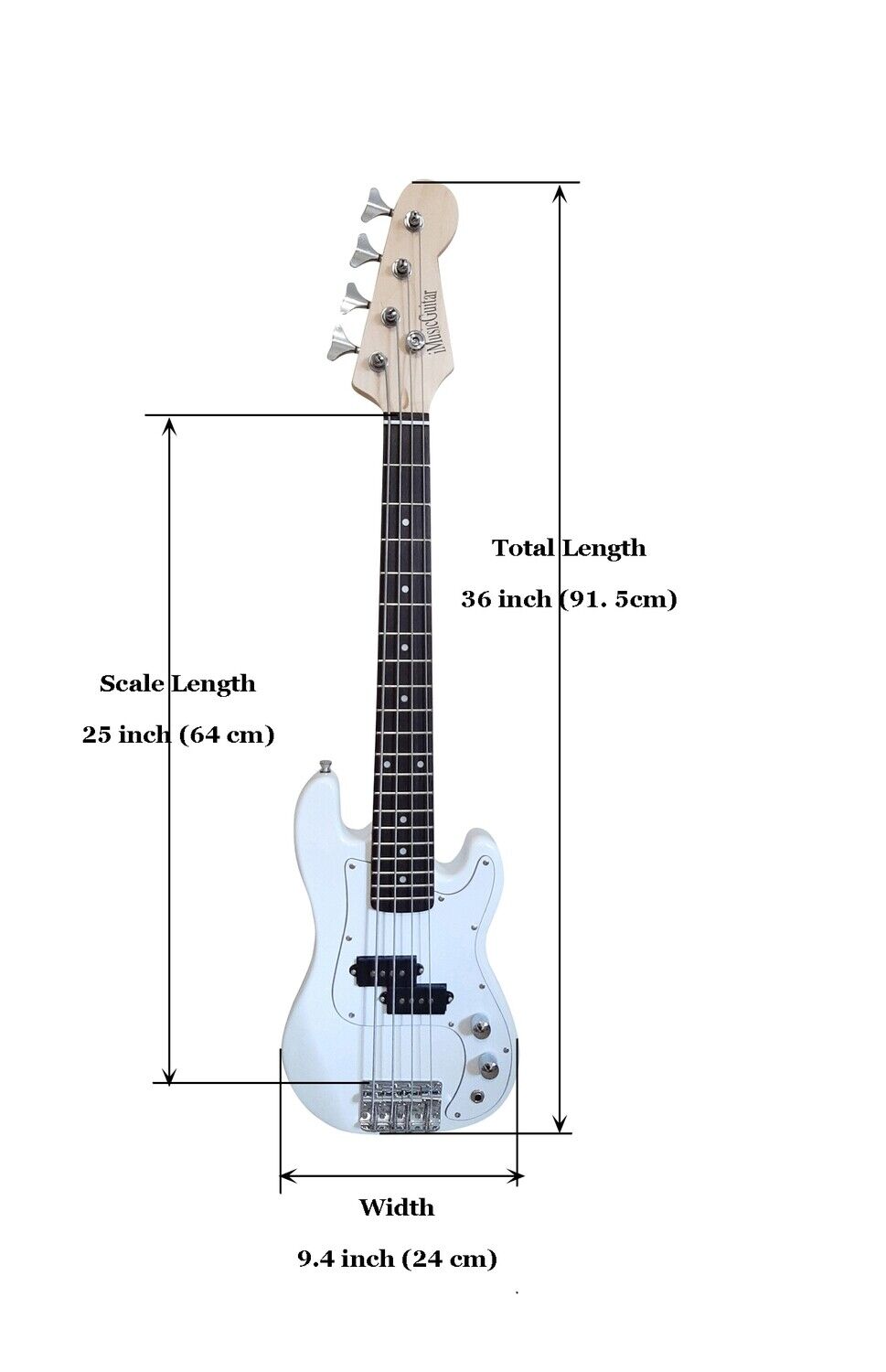 How Wide is a Bass Guitar
