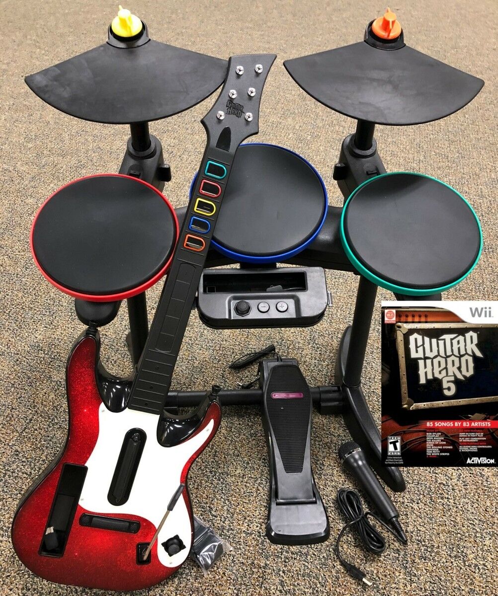 Does Guitar Hero Have Drums  