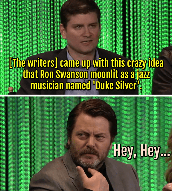 Does Nick Offerman Play Saxophone