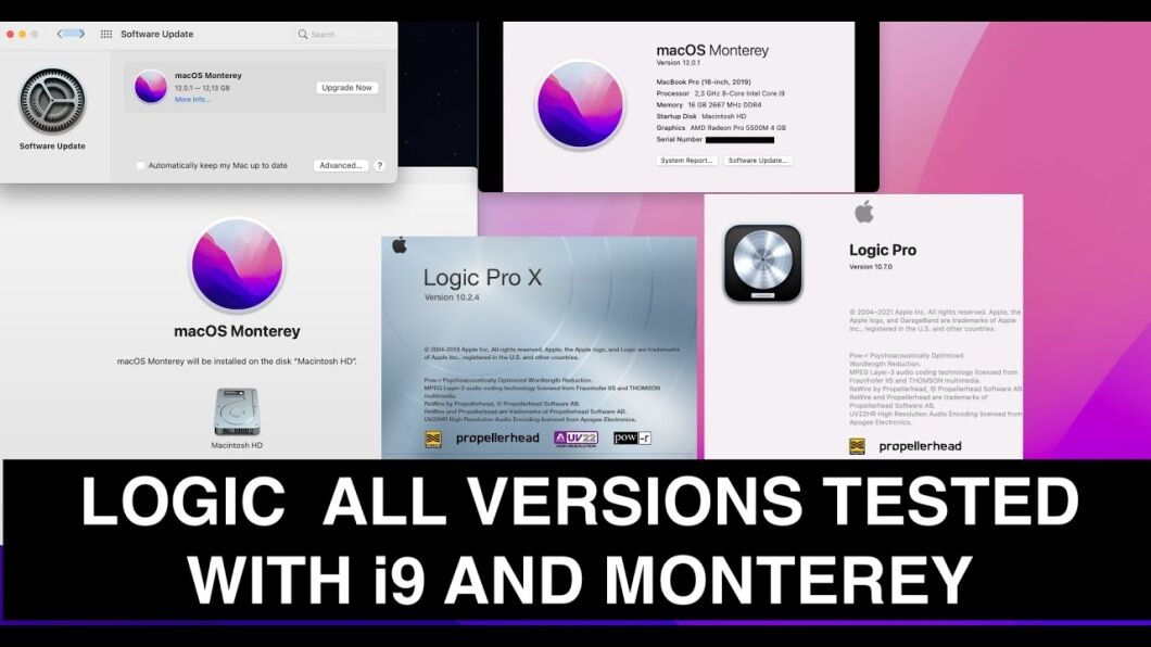 Is Logic Pro X Compatible With Monterey
