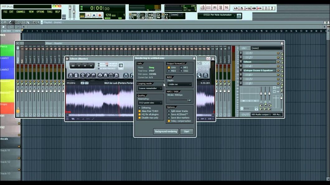 What is Sample Rate Fl Studio