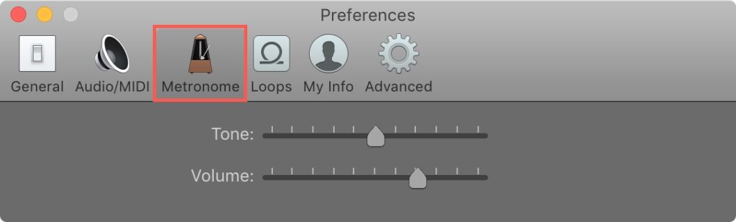 How Do I Turn off the Metronome in Garageband