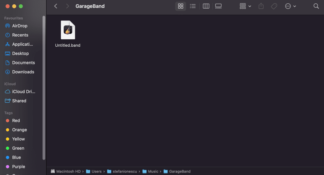 Does Garageband Autosave