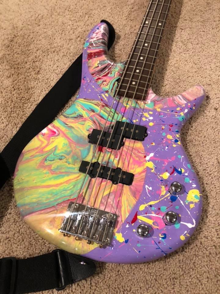 Can I Paint My Bass Guitar  
