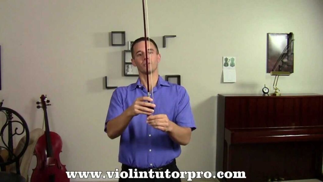 How Tight Should a Violin Bow Be  
