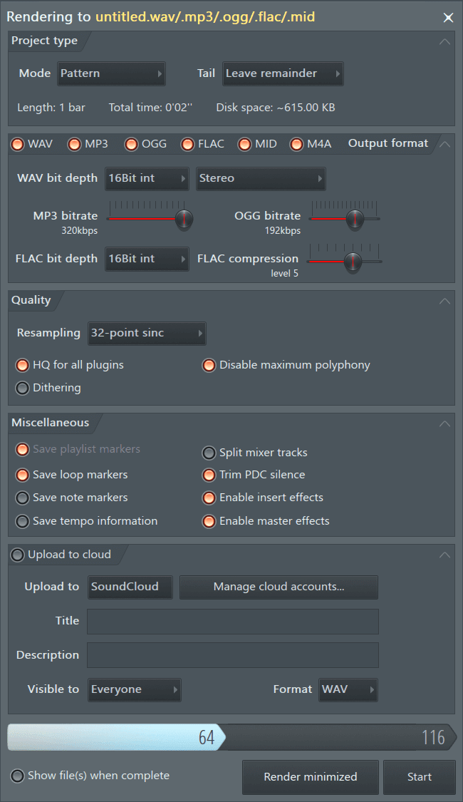 What is Dithering Fl Studio  