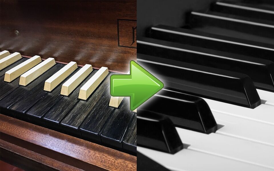 Why are Piano Keys Black And White  