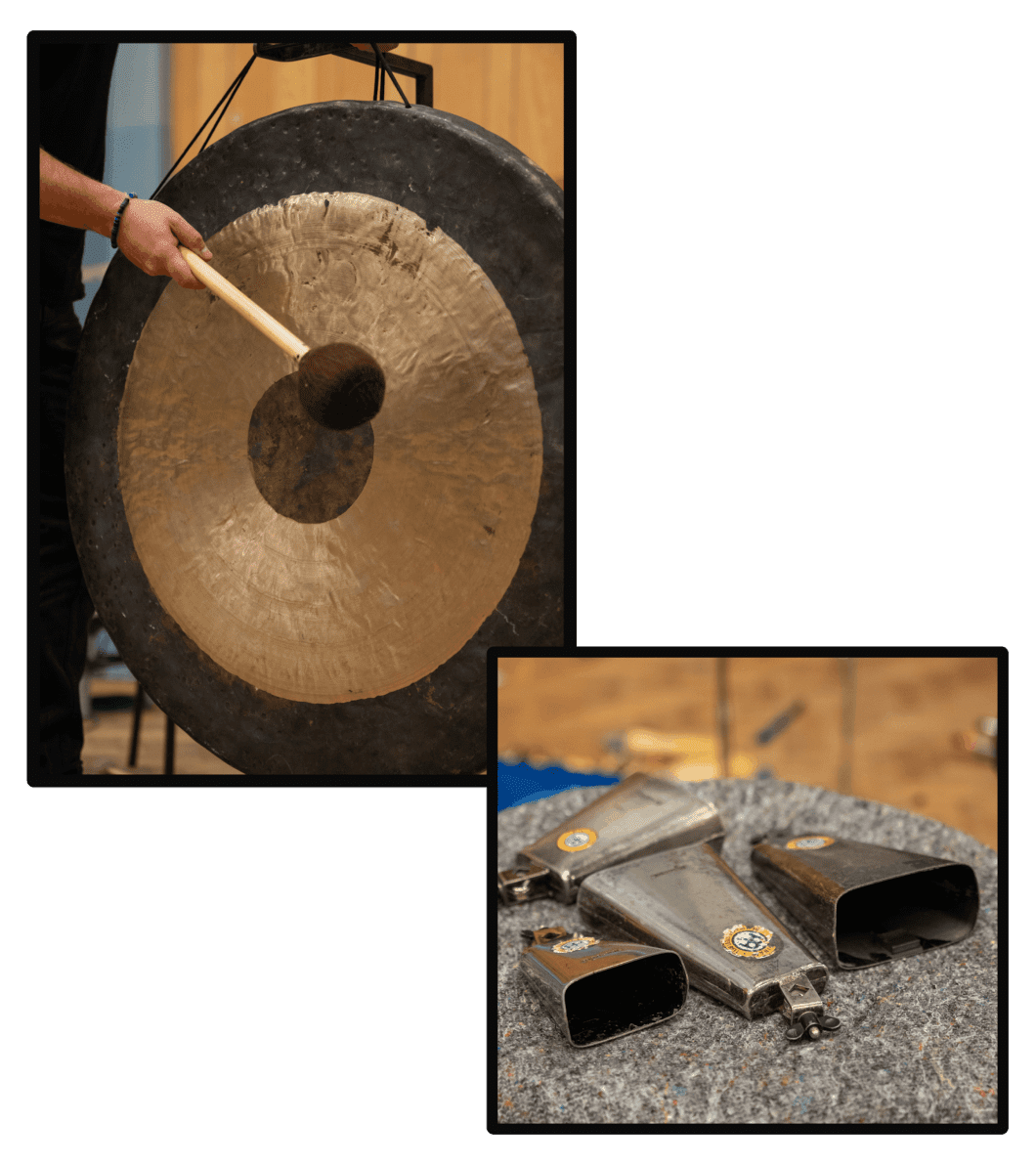 Are the Only Orchestral Drums of Definite Pitch