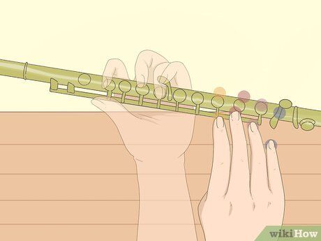 How to Hold a Flute  