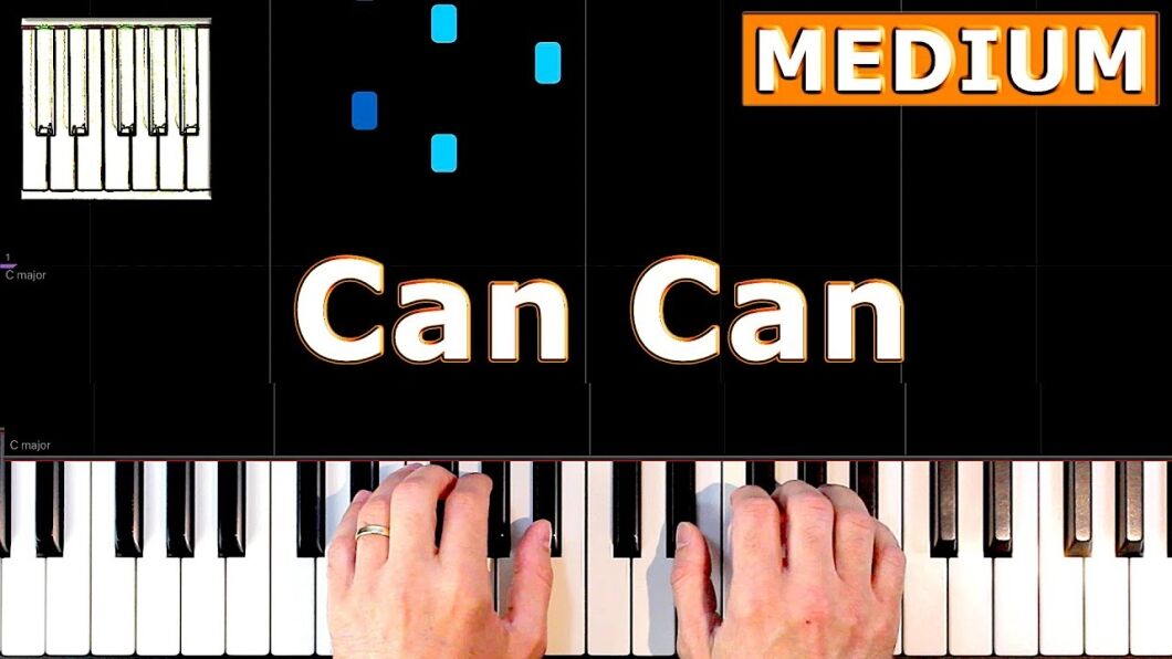 Can Can on Piano  