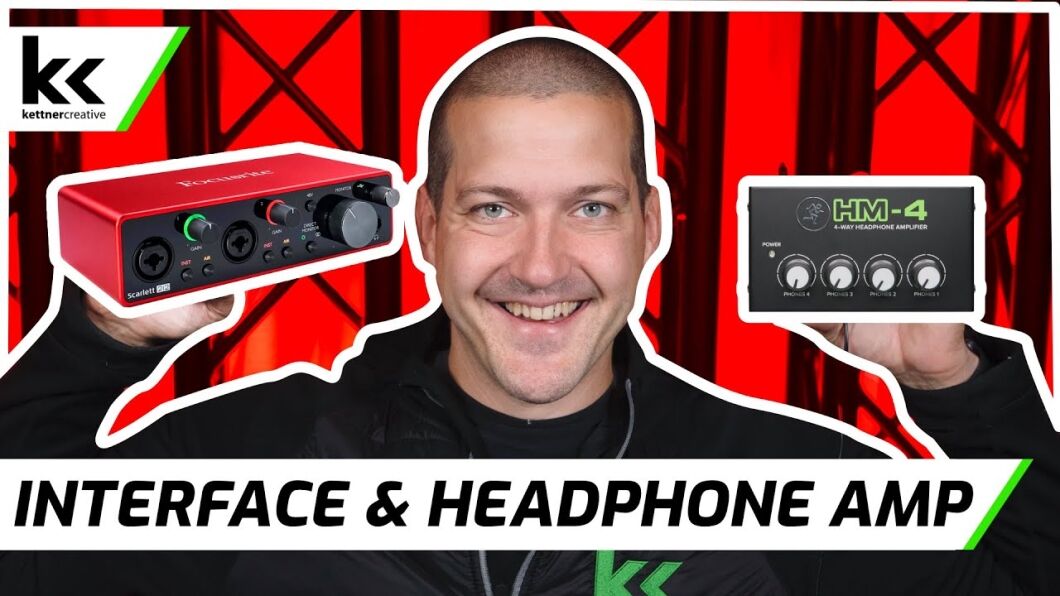 How to Connect 2 Headphones to Audio Interface  
