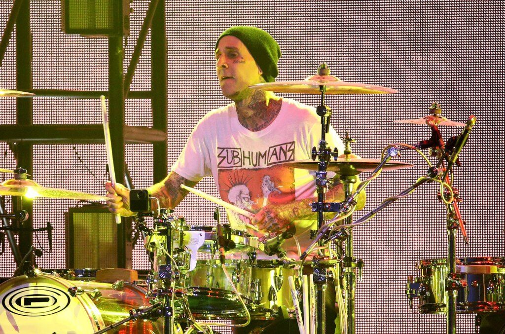 Who Does Travis Barker Drum for
