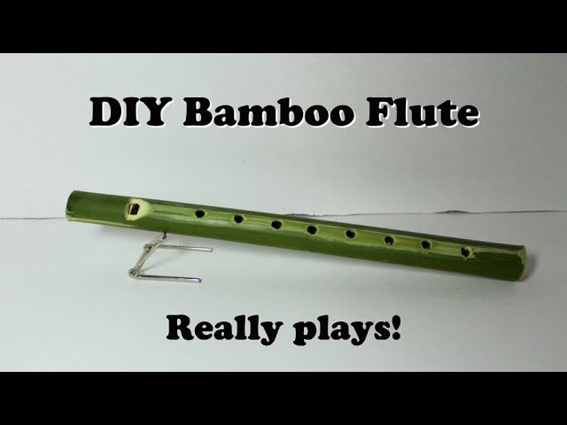 How Do You Make a Bamboo Flute