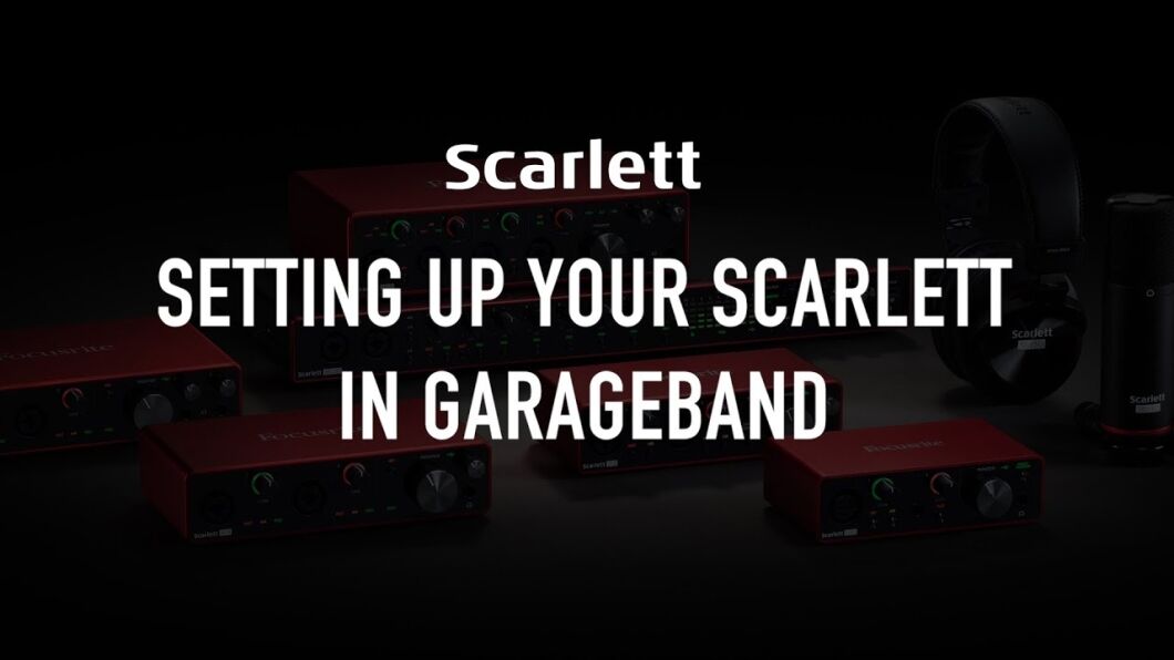 Is Focusrite Scarlett Solo Compatible With Garageband
