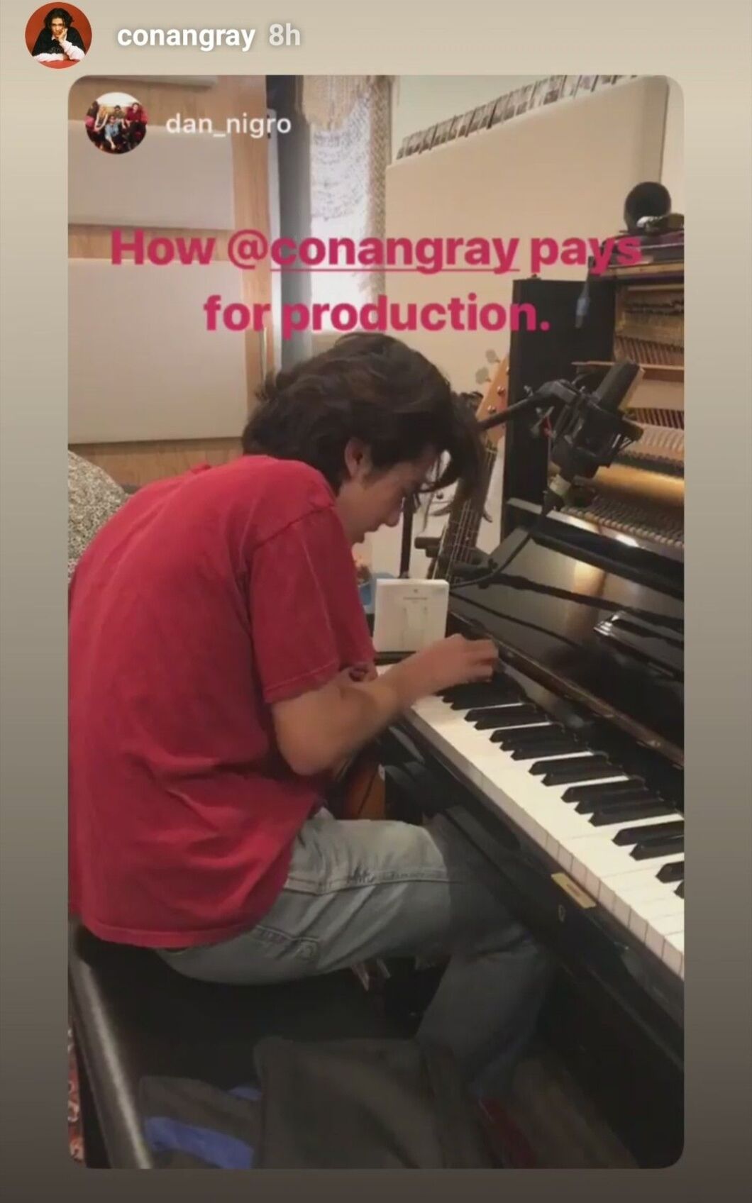 Does Conan Gray Play Piano