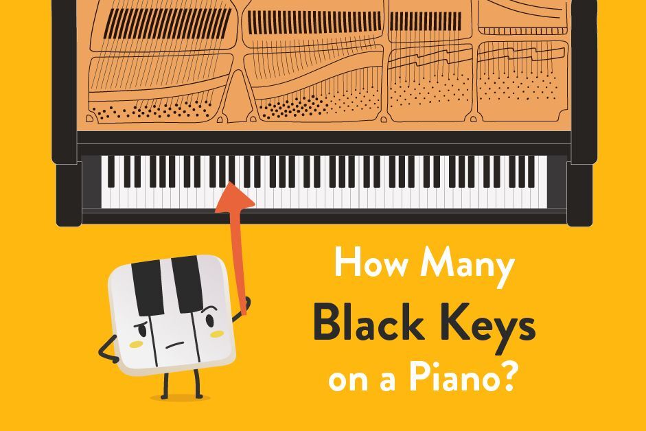 What are the Black Keys on a Piano Called